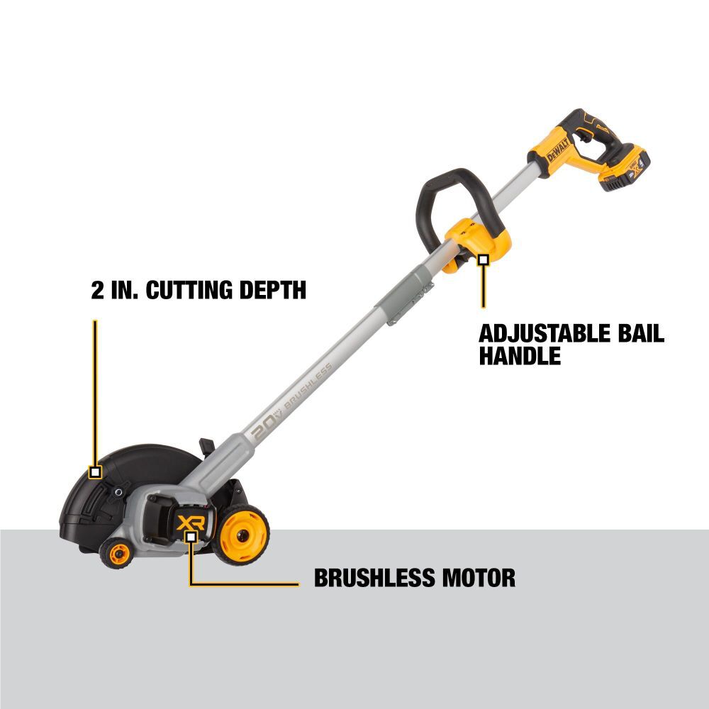 20V MAX* Brushless Cordless Edger Kit DCED400M1 from