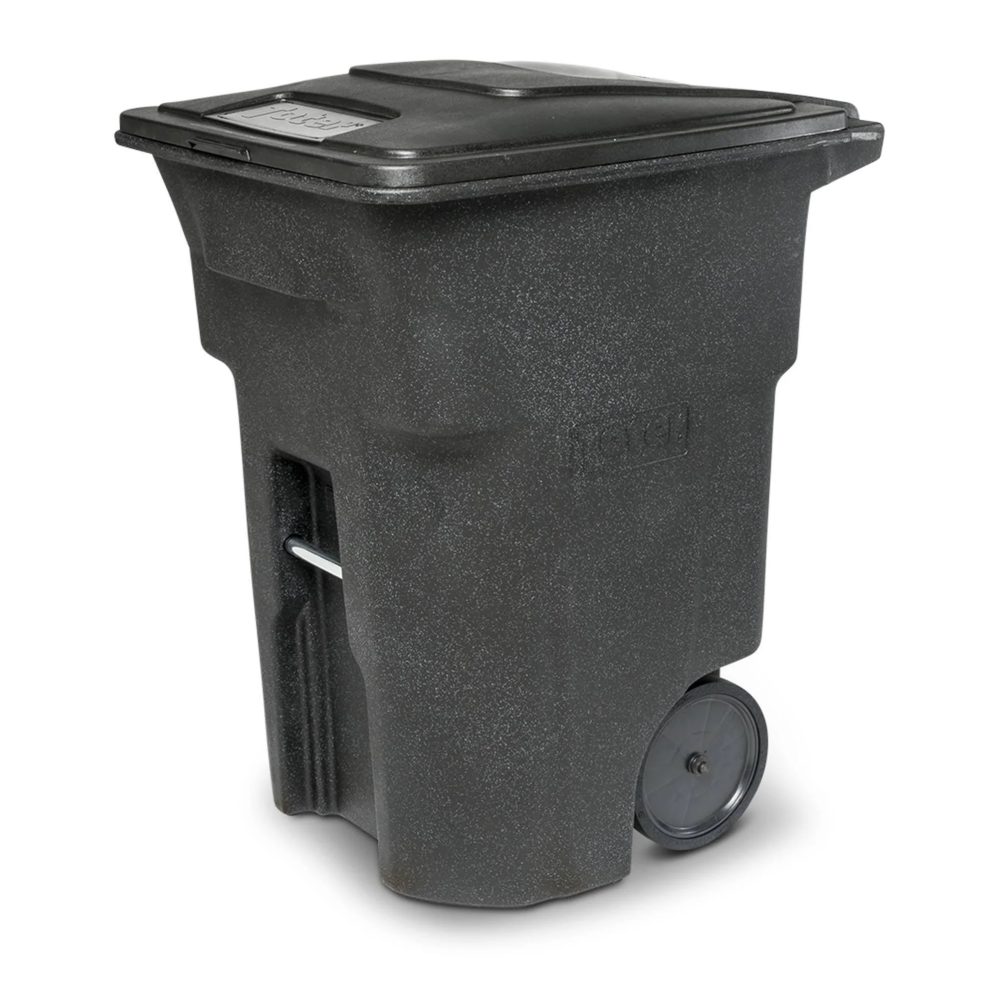 ANA96-00BKS 96 gal. Trash Can with Quiet Wheels and Lid