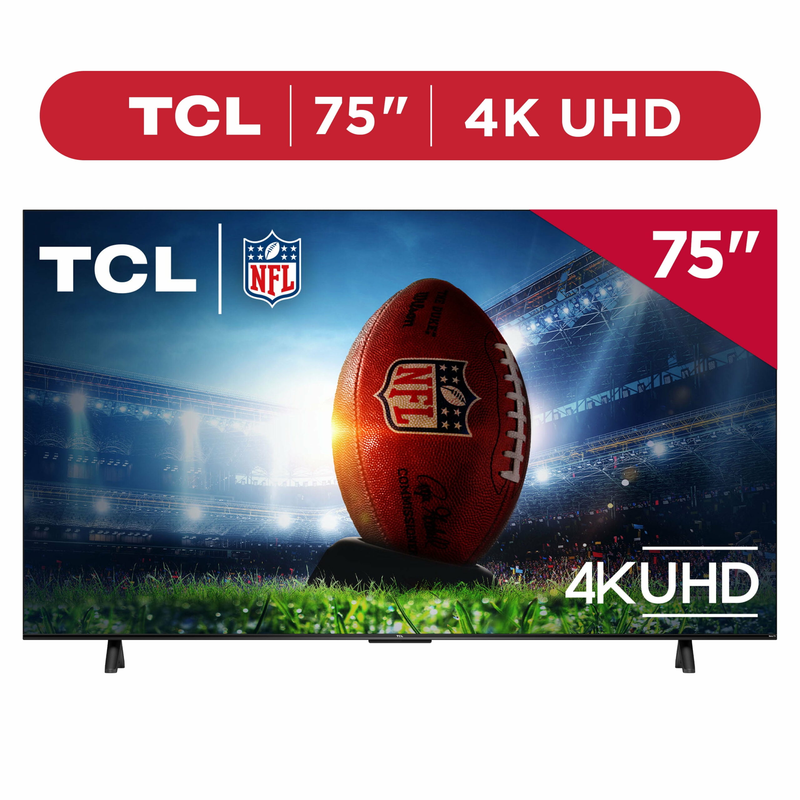 TCL 75��� 4-Series 4K UHD HDR Smart TV with Roku, Voice Control, AirPlay, & Customizable Home Screen