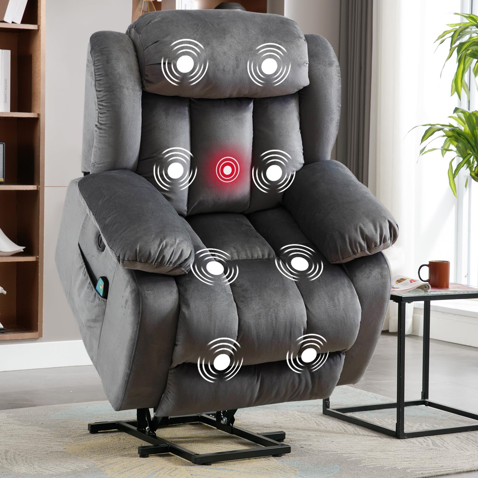 INZOY Recliner Massage Electric Reclining