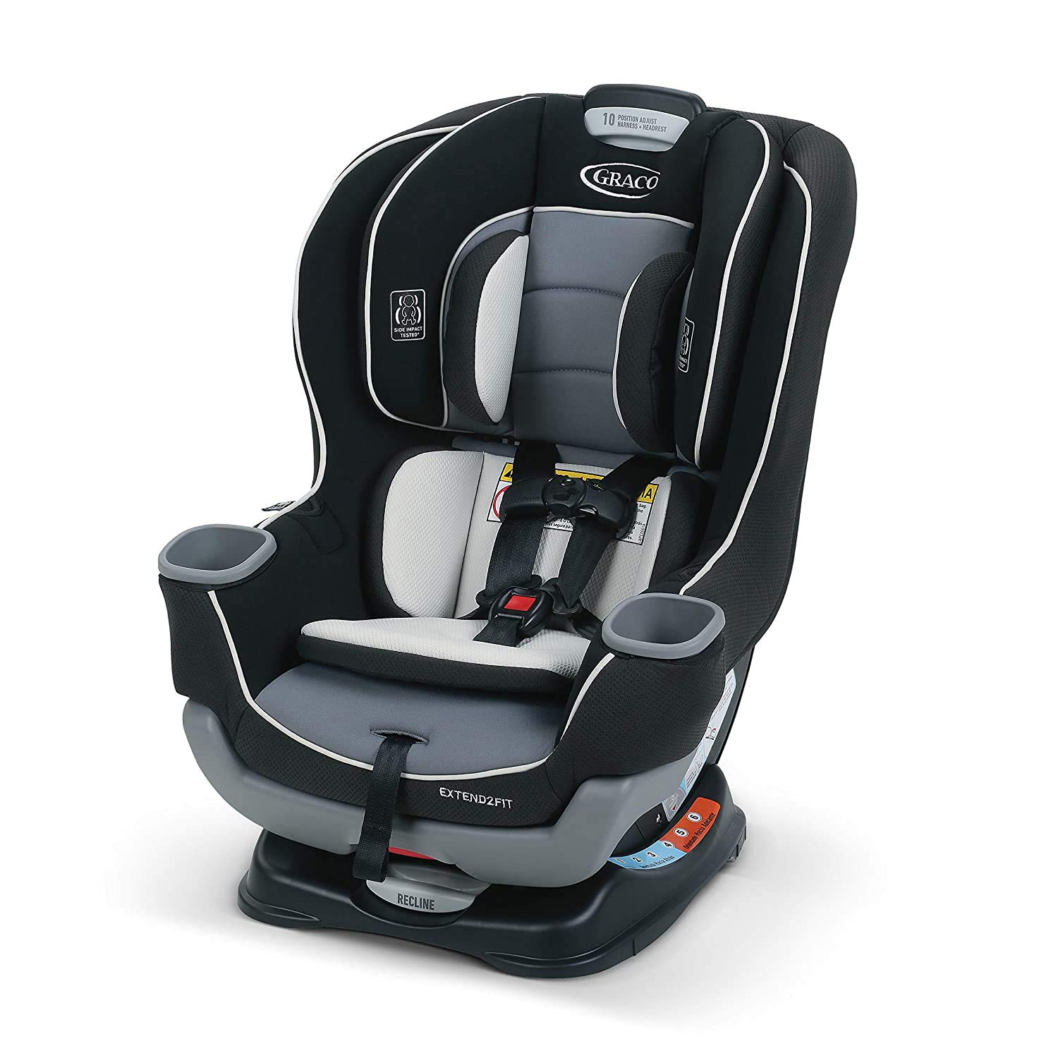 Graco Extend2Fit Convertible Seat Gotham
