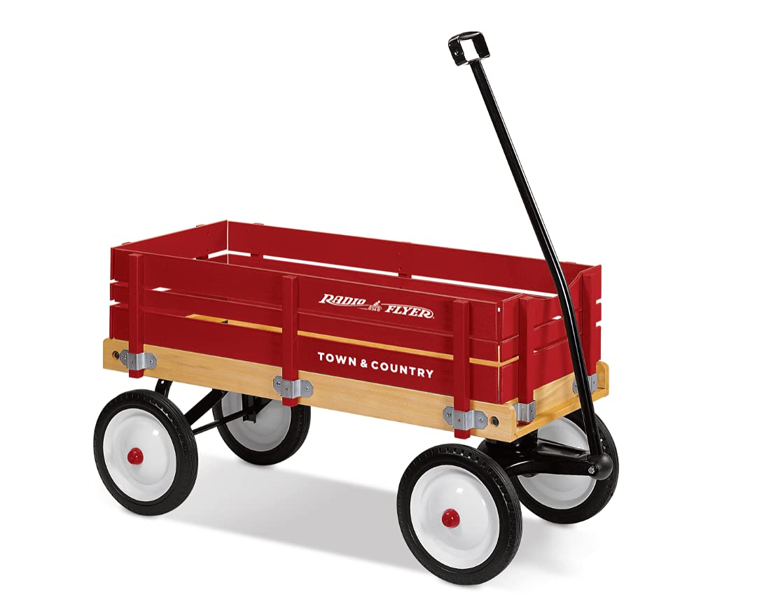 Radio Flyer Town Country Wagon