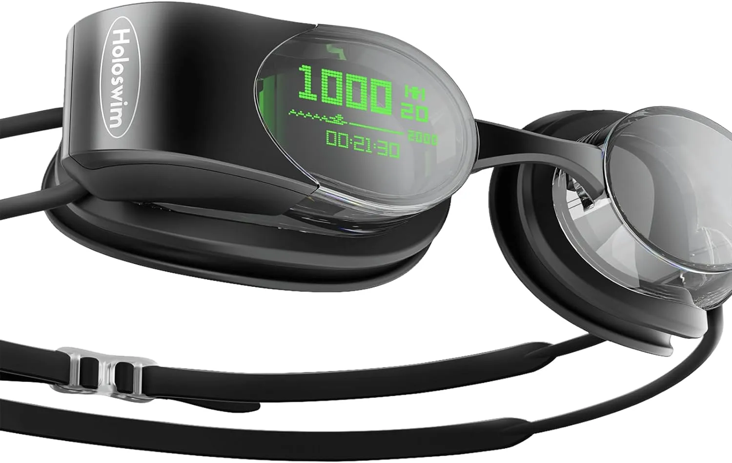 2s AR Smart Swim Goggles Anti fog Swimming Goggles Fitness Tracker That Shows Your Metrics, Compatible with Open Water Mode