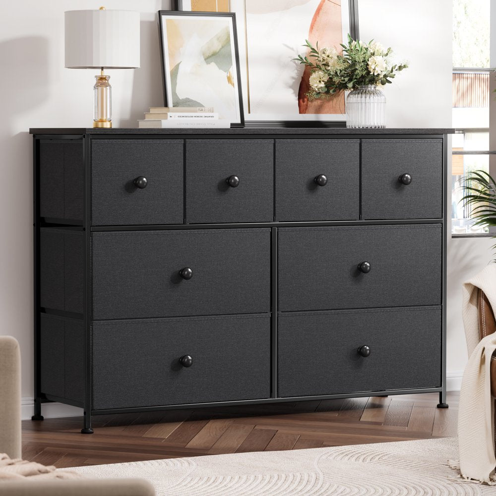 REAHOME 8 Drawer Dresser, Chest of Drawers for Bedroom