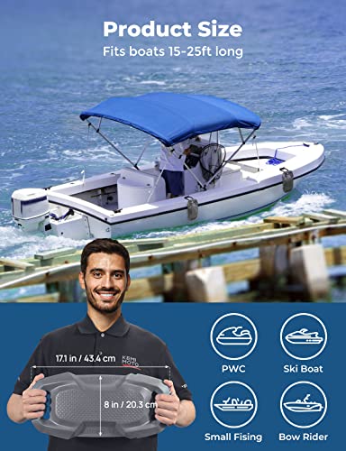 KEMIMOTO Boat Fenders 2 Pack Boat Bumpers for Docking Upgraded Boat Fenders