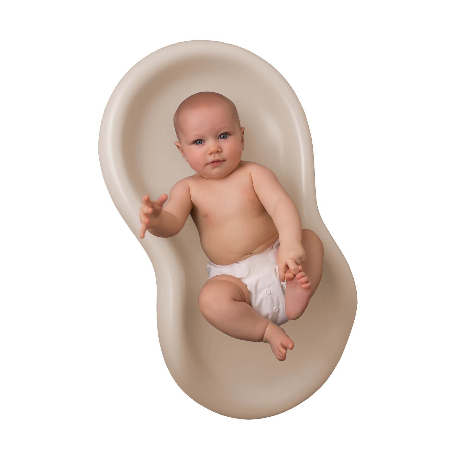 Keekaroo 0130009KR 0001 Peanut Changer Vanilla