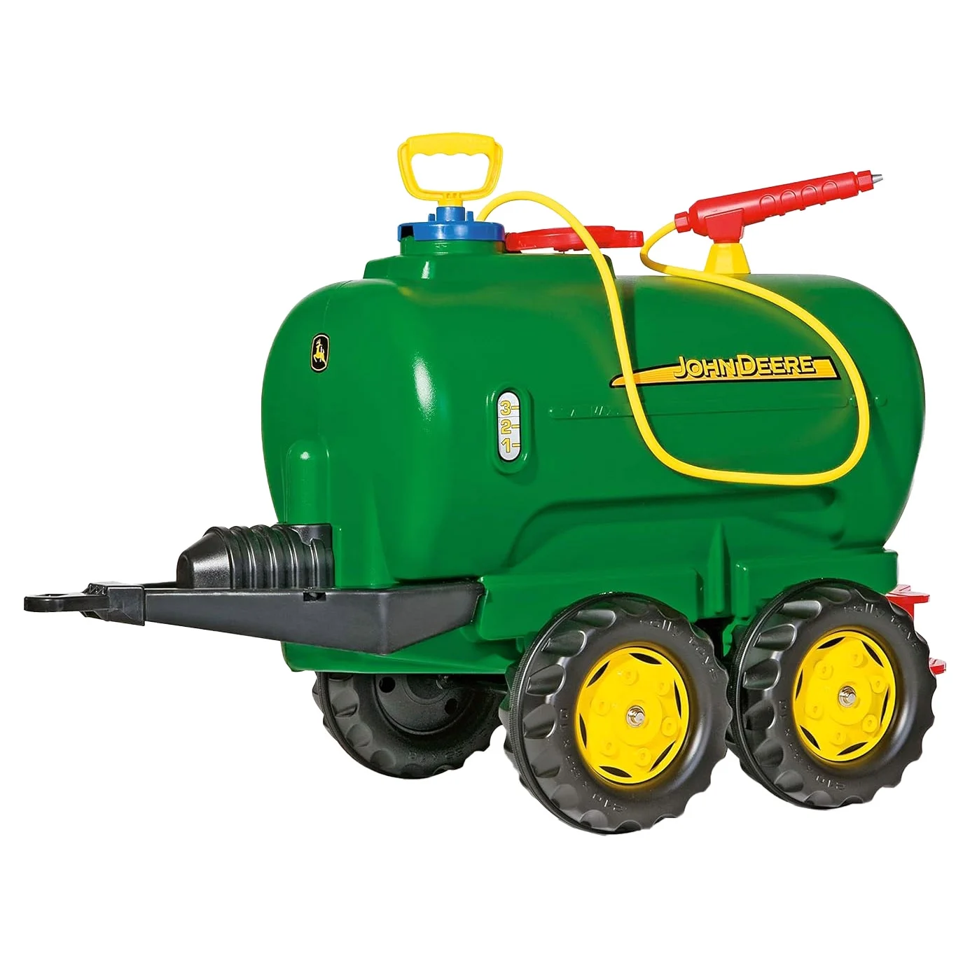 John Deere 122752 Jumbo Twin Axle Tanker Toy with Pump & Spray Gun